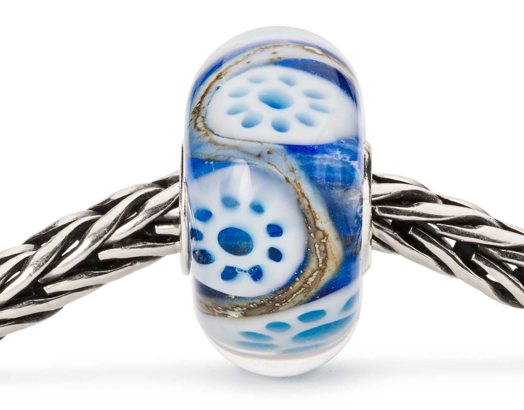 Coveted Corals Trollbeads Glass Bead Limited Edition TGLBE-20278