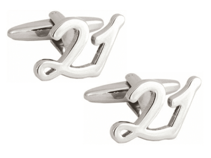 Cufflinks chrome plated 21 birthday