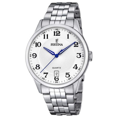 F20425/1 Festina Mens Stainless Steel Round Bracelet Watch