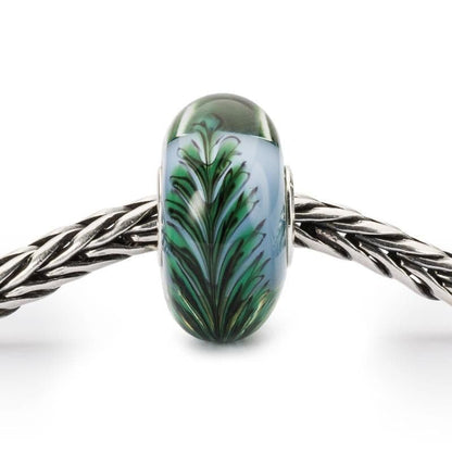 Fern Flower Trollbeads Glass Bead TGLBE-20294 Limited Edition