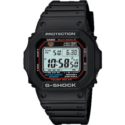 GW M5610 1ER Casio Watch G Shock Men s Black Rubber Strap Digital With Sarah Beth Jewellers