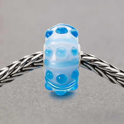 Limited Edition Trollbeads Breeze Of  Blue Bead TGLBE-20119