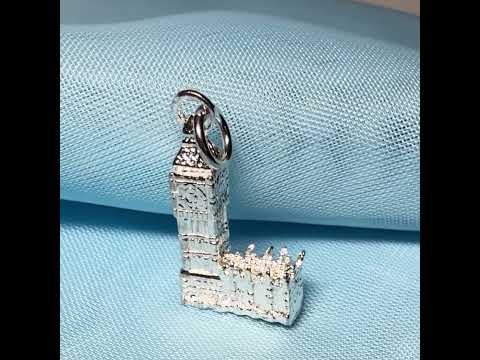 Video of a Big Ben London Charm Sterling Silver