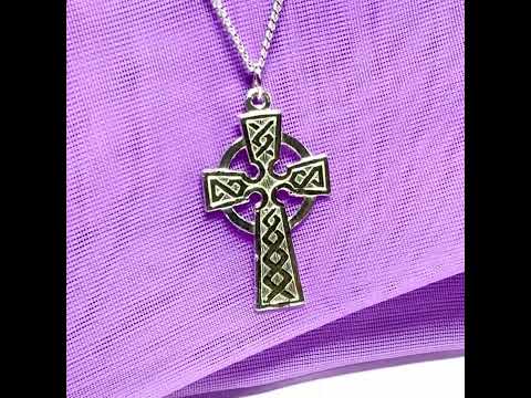 Celtic Cross Sterling Silver Including Chain