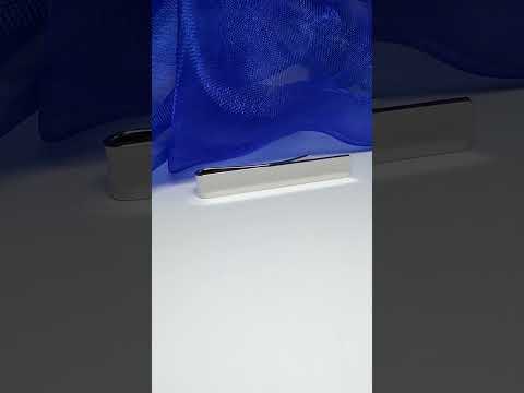 Small Short Tie Bar Silver Plated Skinny Tie Slide Clip