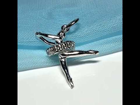 Ballerina Sterling Silver Charm