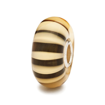 Retired Trollbeads Organic Stripe Bead TGLBE-10116