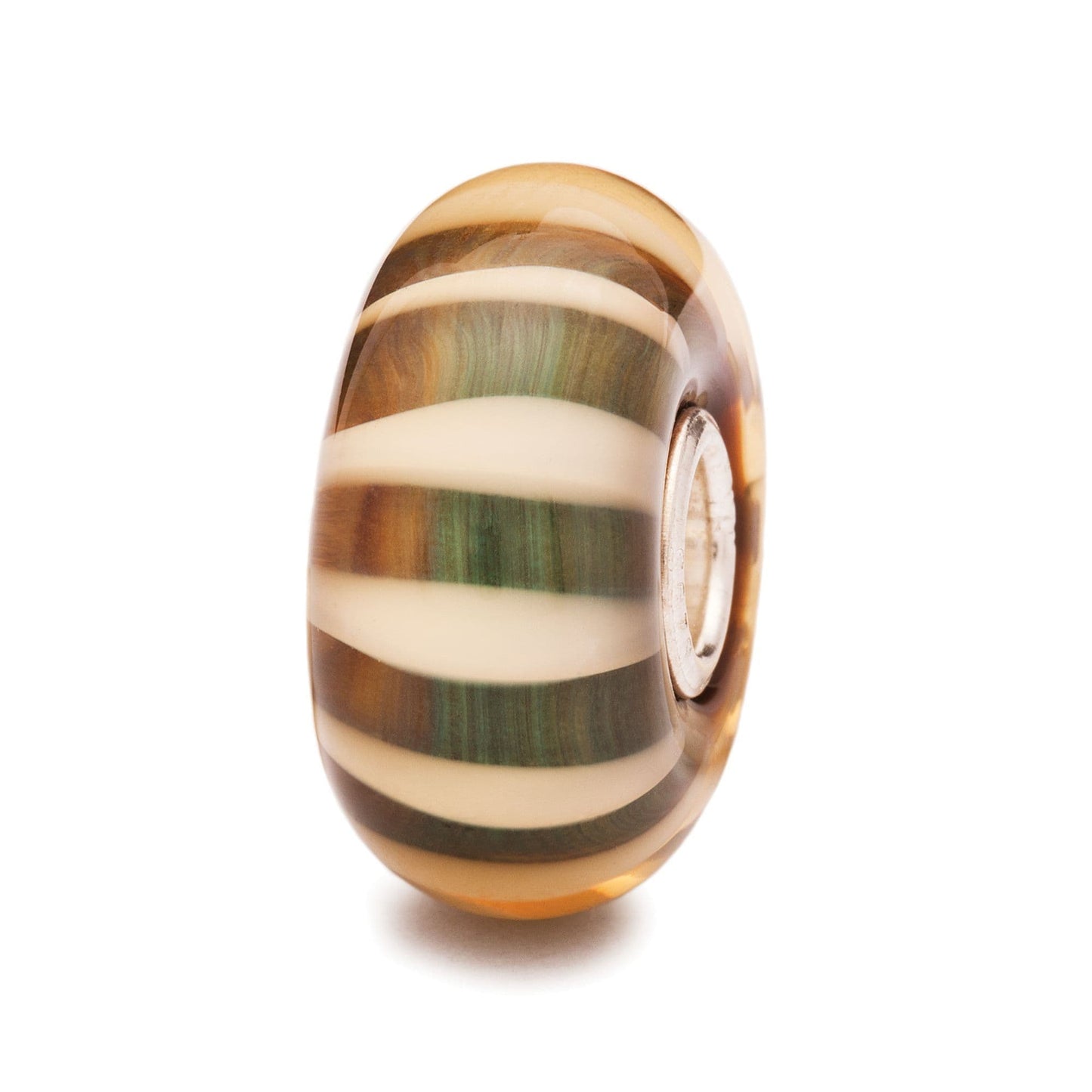 Retired Trollbeads Organic Stripe Bead TGLBE-10116