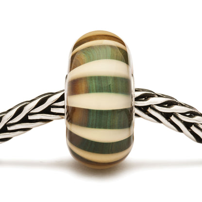 Retired Trollbeads Organic Stripe Bead TGLBE-10116