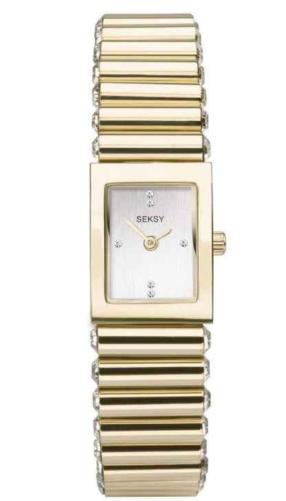 Seksy Edge 2866 Ladies Watch Gold Plated By Sekonda