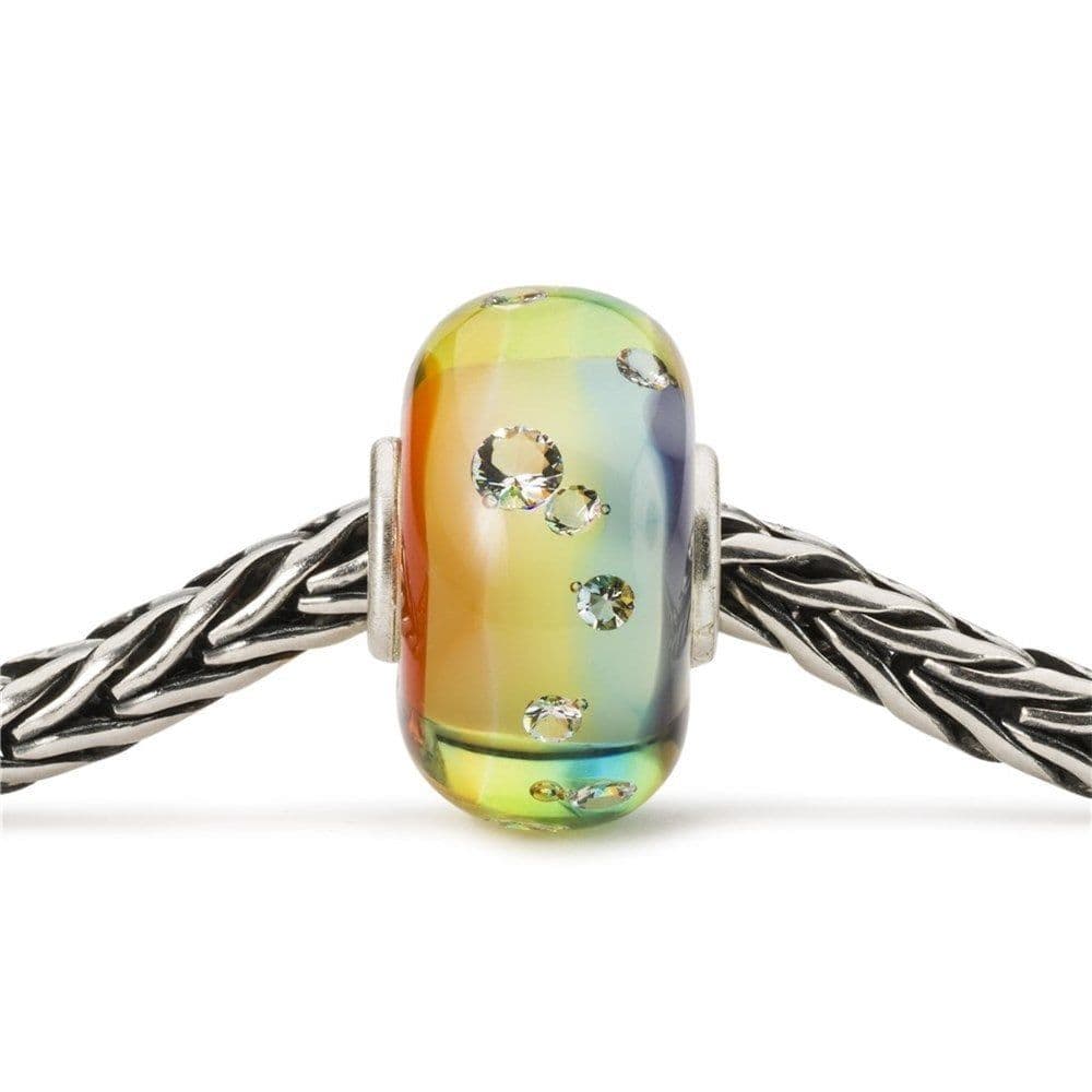 Shades Of Sparkle Rainbow Trollbeads Glass Bead Limited Edition TGLBE-00214