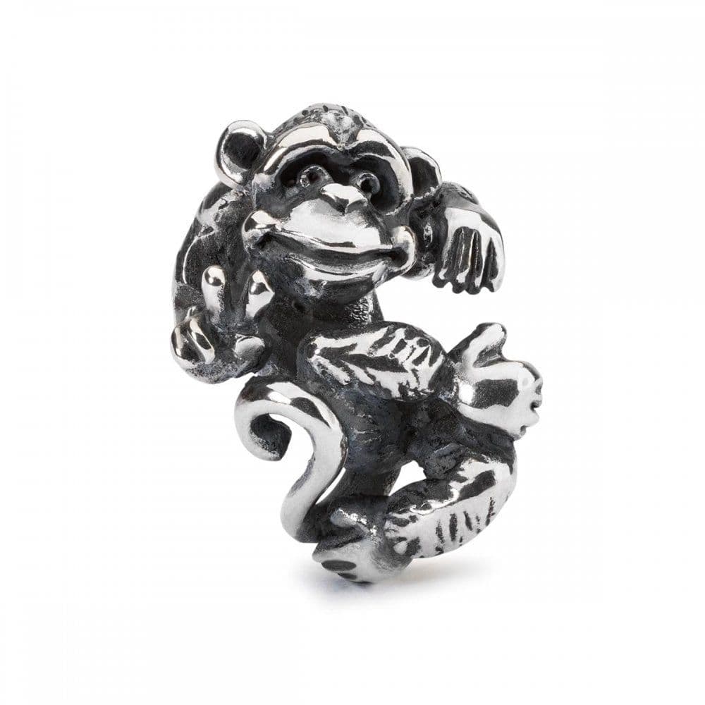 TAGBE-30148 Trollbeads Peace Monkey Silver  Bead Spring Collection 2018