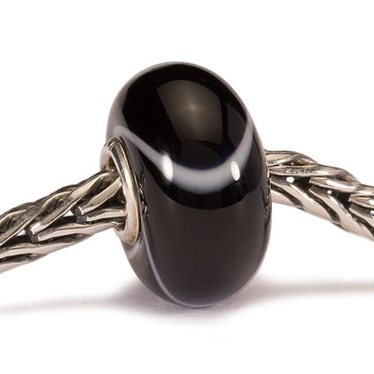 Trollbeads Black Armadillo Bead TGLBE-10070