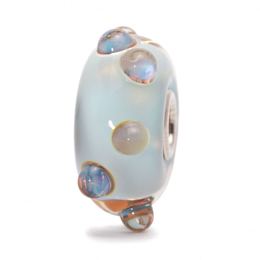 Trollbeads Blue Moonstone Glass Bead TGLBE-10140