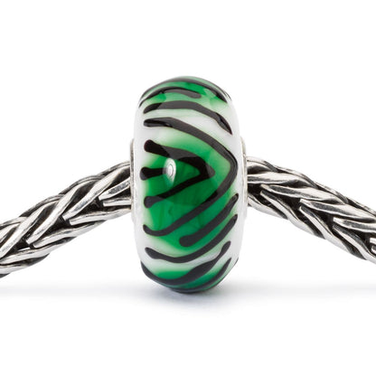 Trollbeads Emerald Tiger Glass Bead Spring Collection 2018 TGLBE-10422