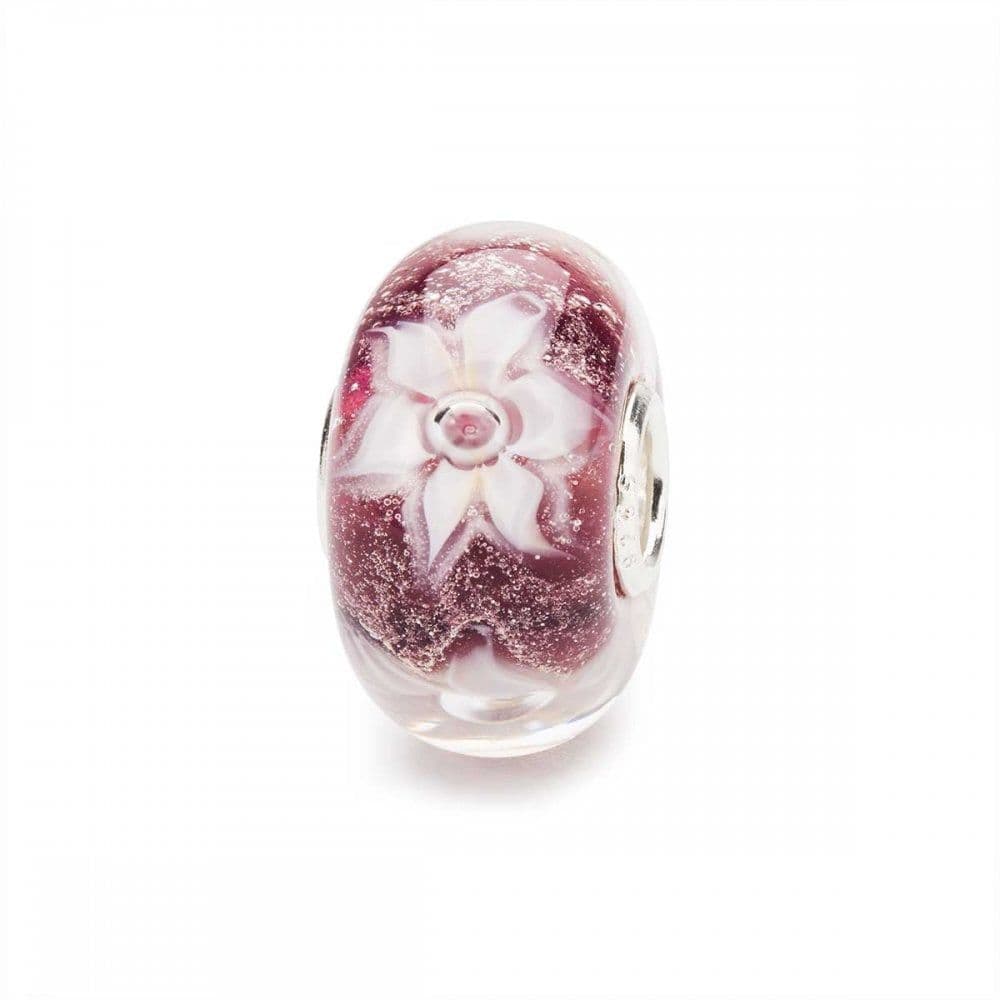 Trollbeads Flowers Of Purity TGLBE-20125 Limited Edition Peoples Unique 2020 Glass Bead