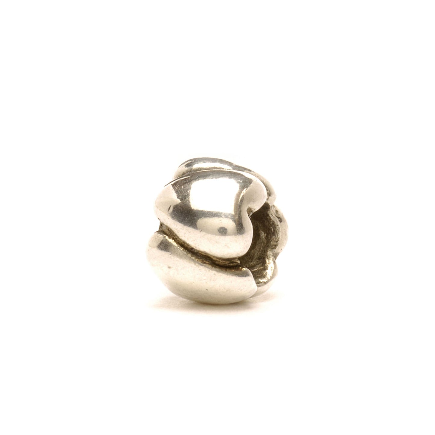 Trollbeads Hearts, Small Sterling Silver Bead TAGBE-00240