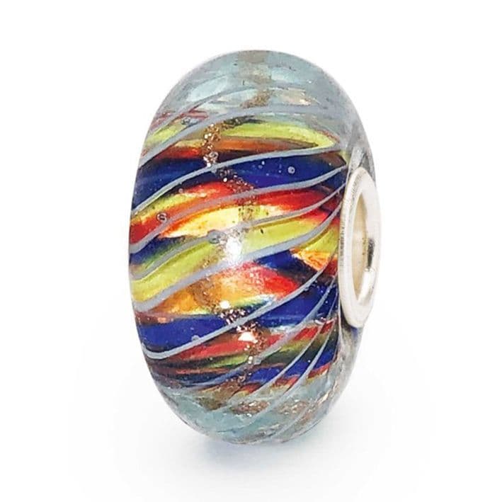 Trollbeads Multicolour Spirograph TGLBE-20121 Limited Edition Peoples unique 2020 Glass Bead