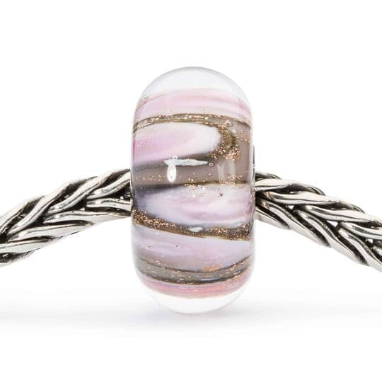 Trollbeads Pink Conch TGLBE-10199 Glass Bead