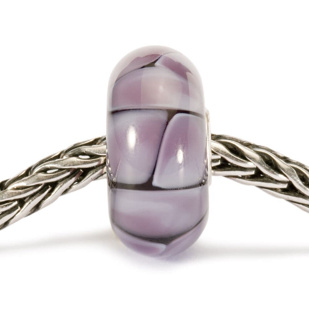 Trollbeads Purple Fusion Glass Bead TGLBE-10086