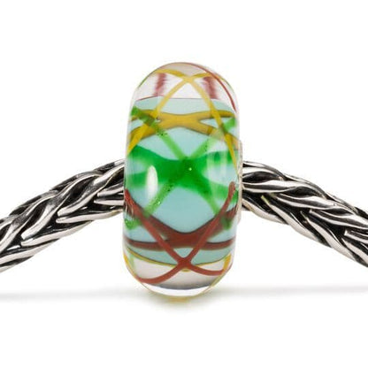 Trollbeads TGLBE-20133 Swaying Reeds Glass Bead