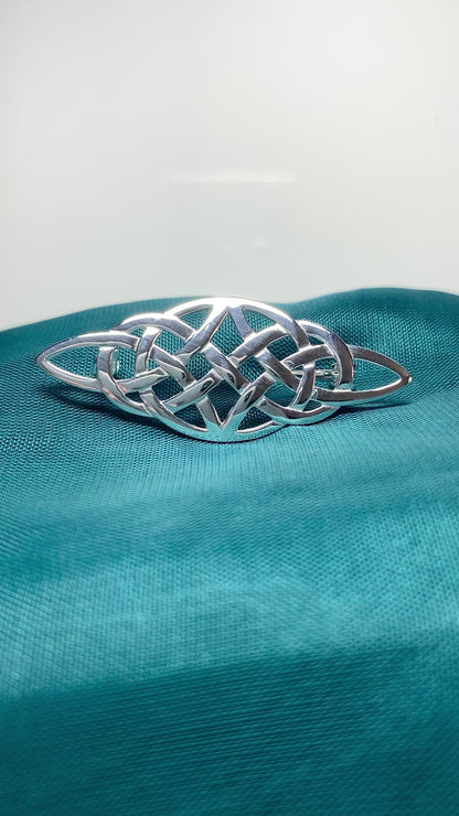 Celtic Sterling Silver Brooch