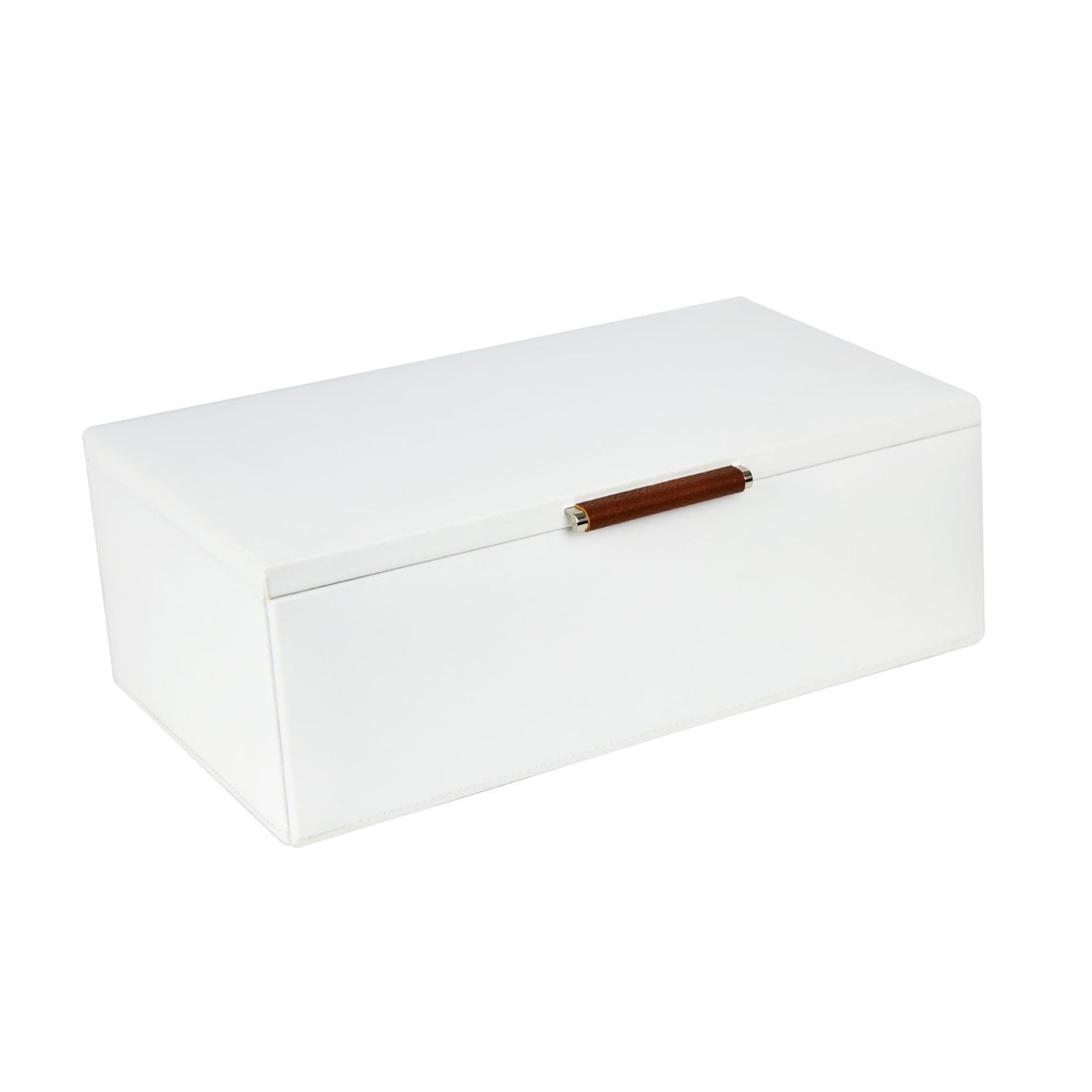 71107 Dulwich Design Medium Notting Hill White Jewellery Box