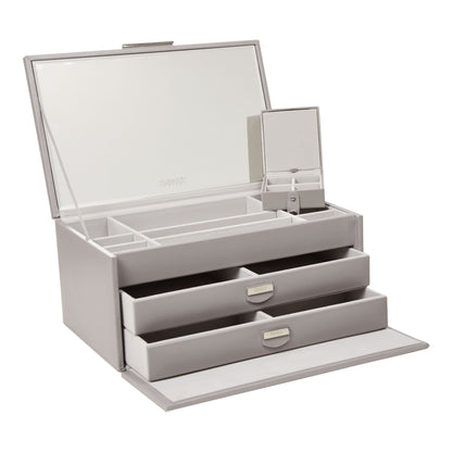 Dulwich Designs Notting Hill Large Grey Jewellery Box 71176