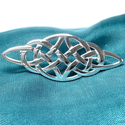 Celtic Sterling Silver Brooch