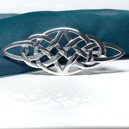 Celtic Sterling Silver Brooch