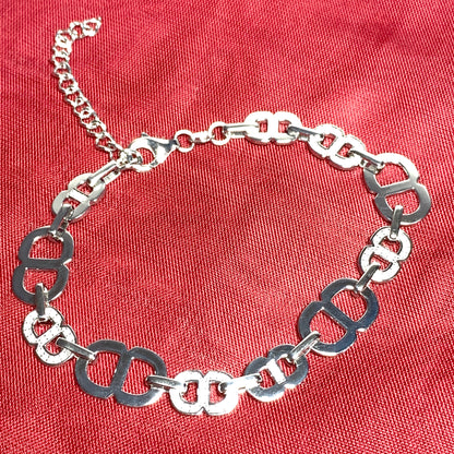 Cubic Zirconia Sterling Silver Bracelet