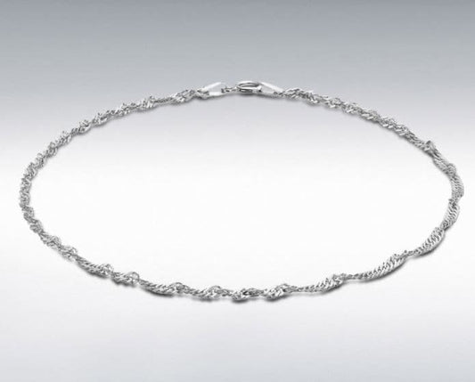 Anklet Singapore sterling silver ankle chain