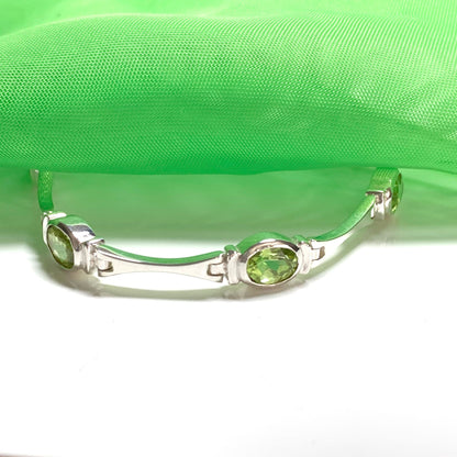 Bracelet peridot