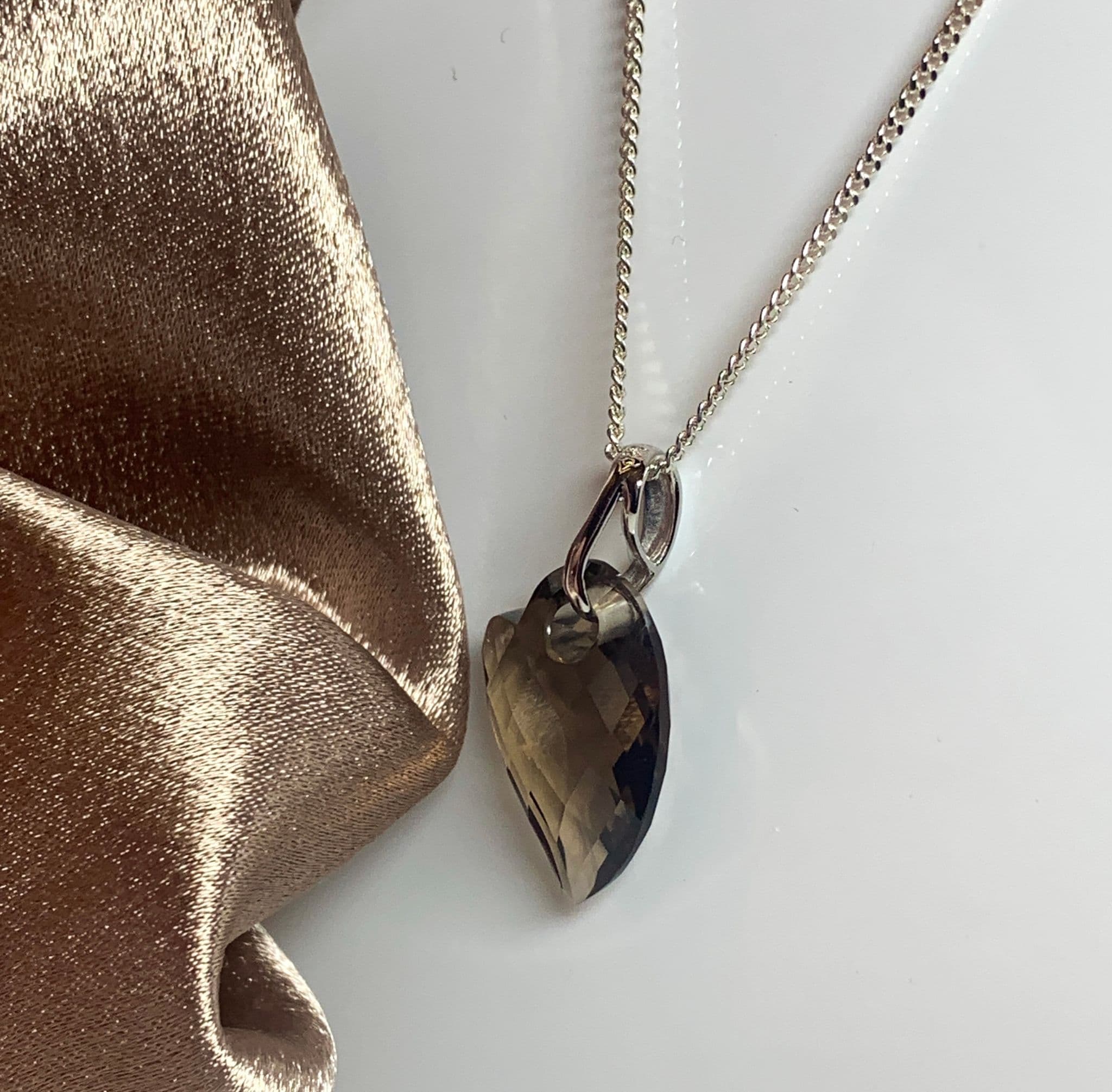 Smoky hot sale quartz pendant