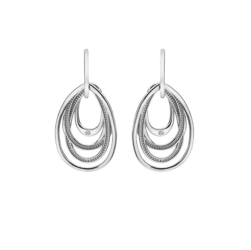 Hot Diamonds Sterling Silver Chandelier Drop Earrings DE496