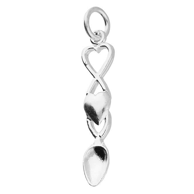 Love Spoon Charm Sterling Silver