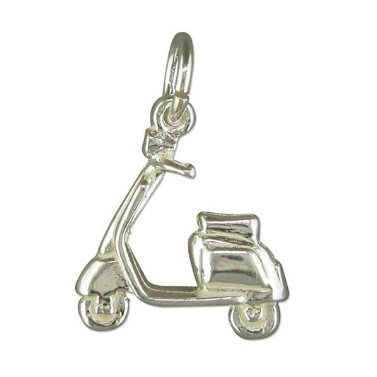 Scooter Charm Sterling Silver